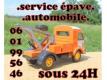 professionnel de l enlevement d epave automobile gratuit tel 0601995646 Nord Lille