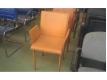 Mobilier de bureau : chaise en skai marron rf M45 Nord Lesquin