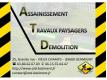 Assainissement, Travaux paysagers, Dmolition, Terrassement Yonne Germigny