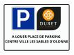 Place de parking Vende Les Sables-d'Olonne