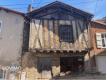 CENTRE VILLE CONFOLENS, MAISON A COLOMBAGES A RESTAURER ENTI Charente Confolens