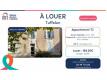 A LOUER APPARTEMENT DE  T2 - AMBILLOU CHATEAU Maine et Loire Brign