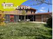 Montrevel en Bresse - A vendre maison d'architecte - 3 Chambres - 2 bureaux Ain Montrevel-en-Bresse