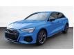 Audi A3 sportback 45 TFSIe 245 S-LINE COMPETITION HYBRIDE RECHARGEABLE GARANTIE AUDI 12 MOIS / CAMERA DE RECUL AFFICHAGE TETE HAUTE CLE MAIN LIBRE REGULATEUR DISTANCE SIEGES ELEC  MEMOIRE Rhin (Bas) Uttenheim