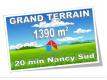 Terrain plat   20 minutes Nancy Sud Meurthe et Moselle Mhoncourt